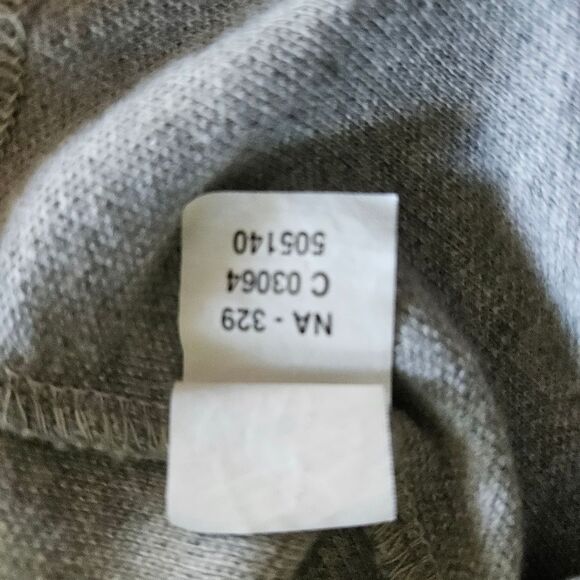 Ralph Lauren Grey w Blue Stripe Shirt Mens Large Timeless Classic Vintage 90s - Picture 7 of 8